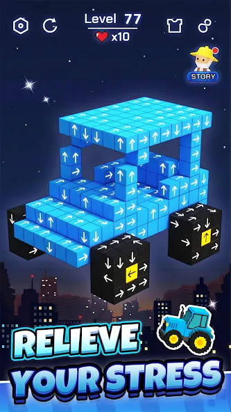 Take Away - Tap 3D Blocks Out screenshot 3