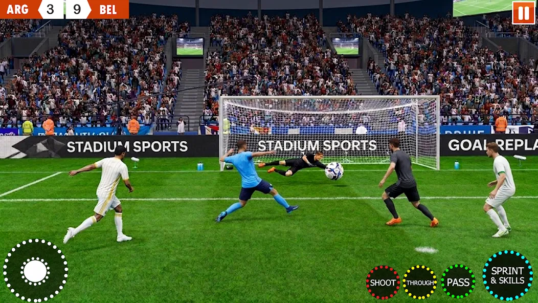Soccer League Football Game 3D screenshot 5