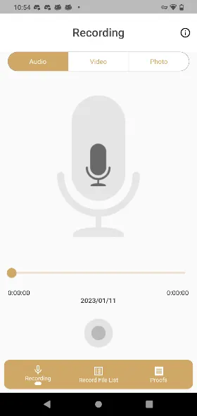 HRecorder: prova de bloqueios screenshot 2