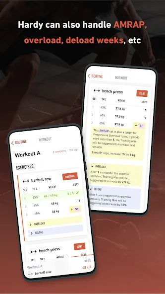 Hardy: smart workout routines screenshot 7