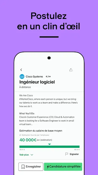 Glassdoor | Emplois & salaires screenshot 4