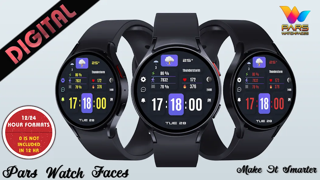 Sena Digital Watch Face screenshot 2
