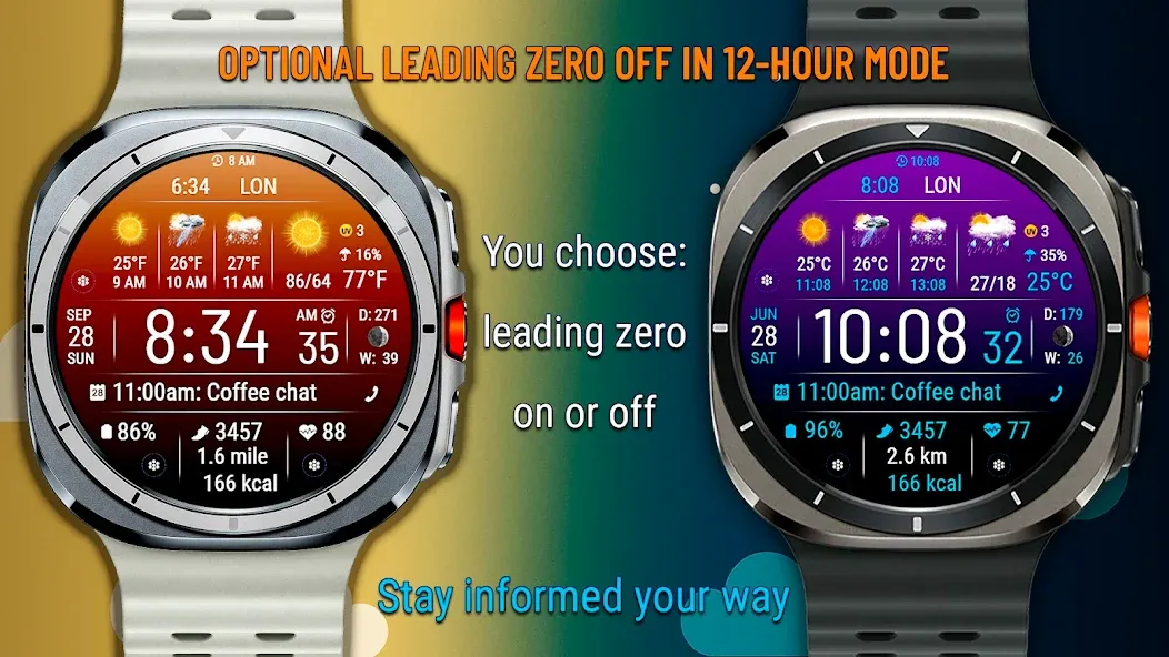 VF Weather Inform Watch Face screenshot 4