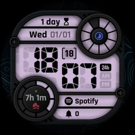 Camo LCD: Watch Face screenshot 10