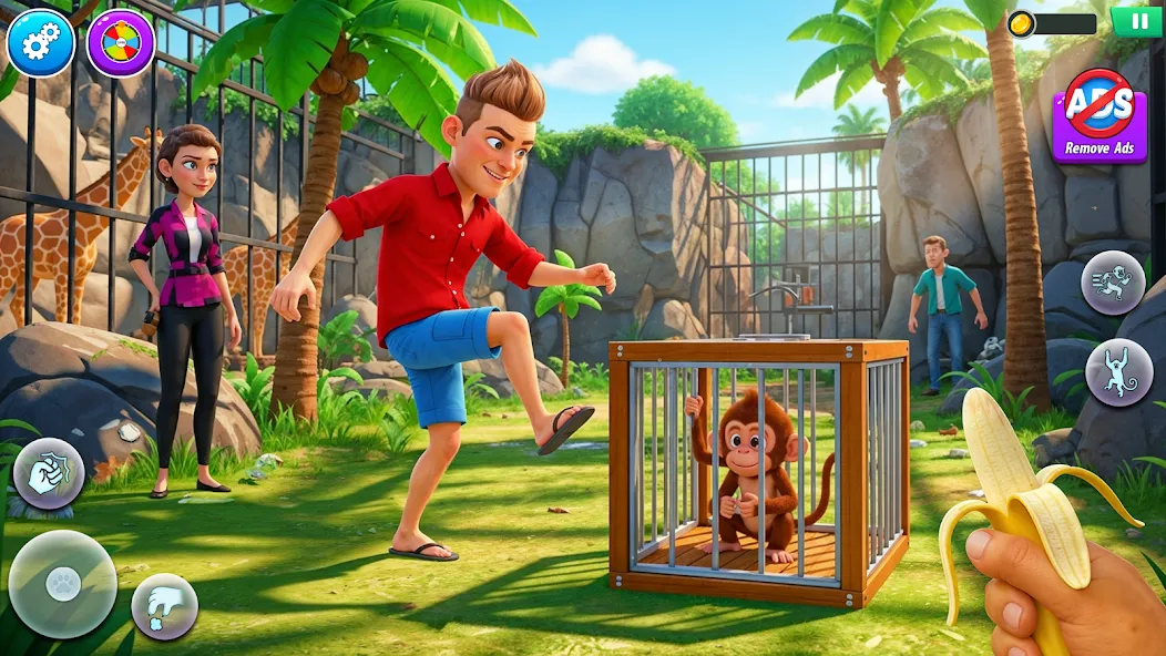 I Am Monkey Prank Simulator screenshot 3