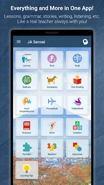 JA Sensei: Learn Japanese JLPT screenshot 1