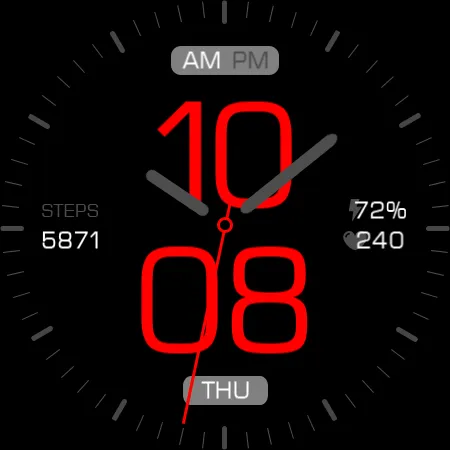 Key070 Hybrid Watch Face screenshot 25