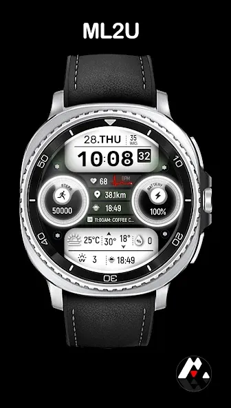 ML2U 297 Watch Face screenshot 1