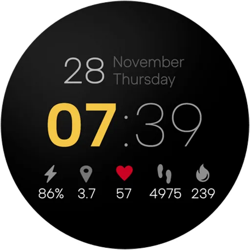MW15 Minimal Digital Watch screenshot 19