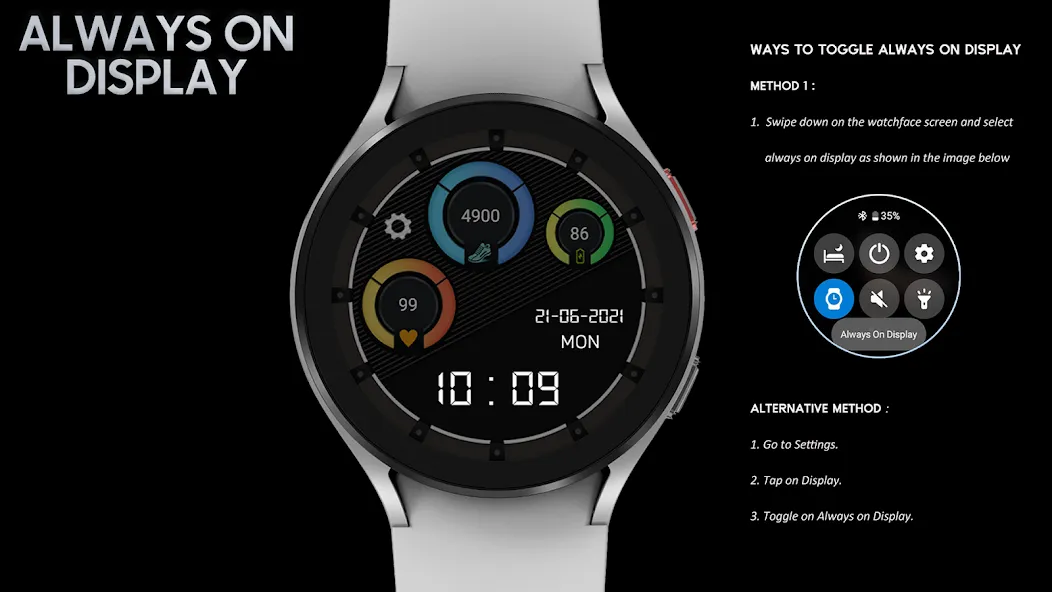 IA82 Digital Watchface screenshot 7