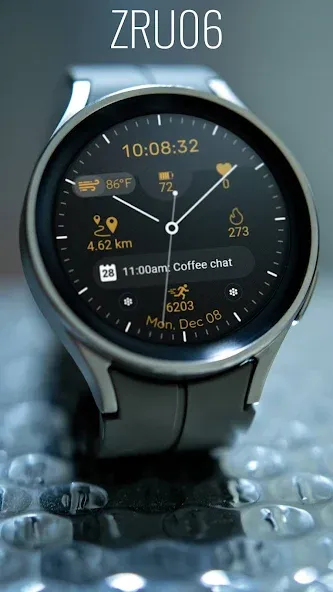 ZRU06 Watch Face for Wear OS screenshot 1