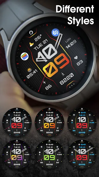 ACTIVE 39 Hybrid Watch Face screenshot 4