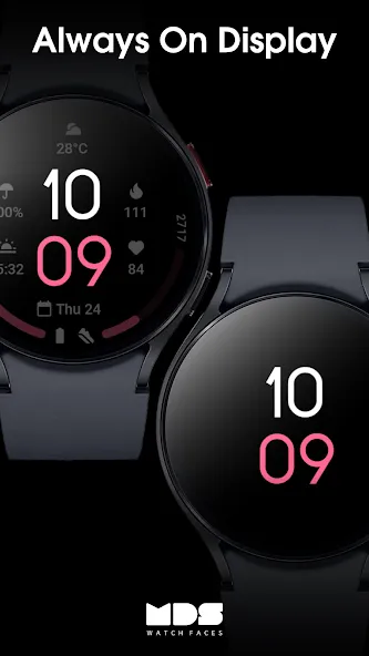 MDS422 Minimal Watch Face screenshot 6