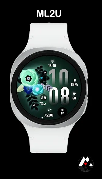 ML2U 313 Floral Digital Art screenshot 5