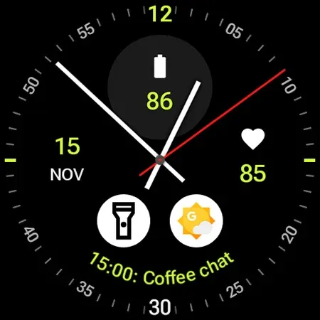 Analog xT: Watch face screenshot 10