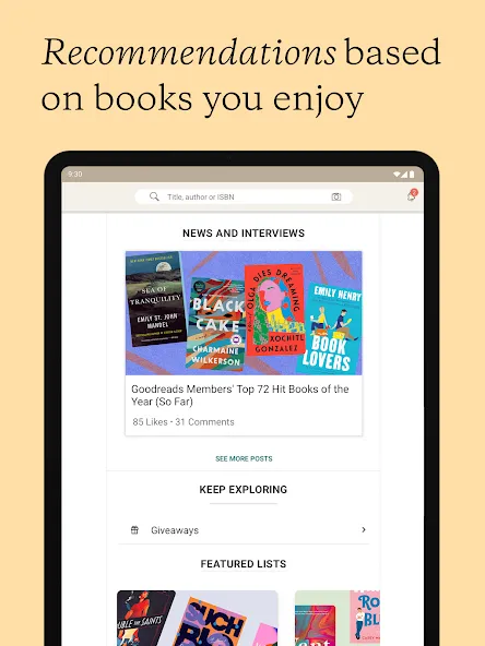 Goodreads: Book Tracker & More screenshot 10