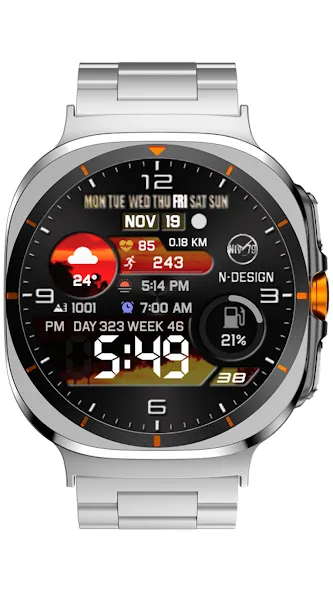NTV509 - Informative watchface screenshot 3