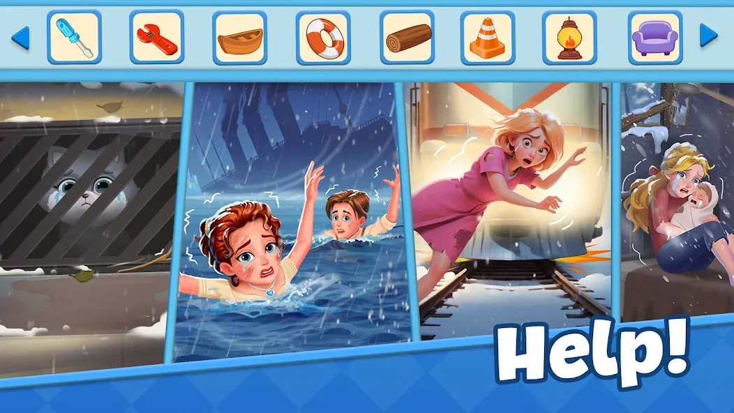 Tap Hexa: Family Story Puzzle screenshot 1