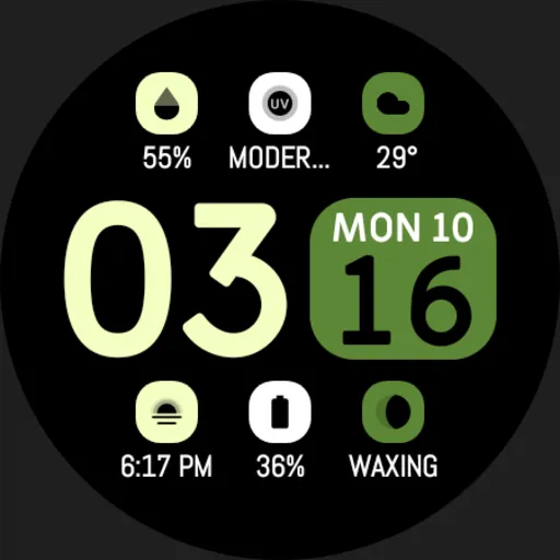 EXD140: Digital Watch Face screenshot 25
