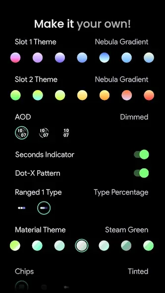Nomad Watch Face screenshot 3