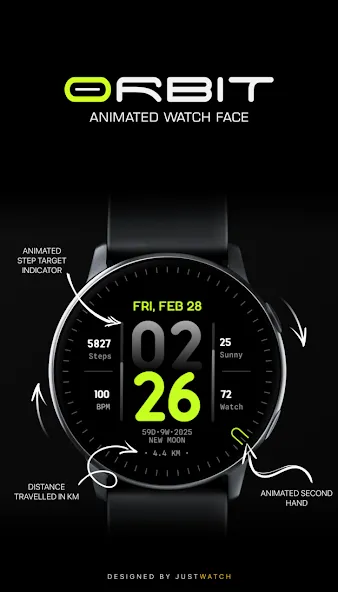 Orbit Watch Face screenshot 3