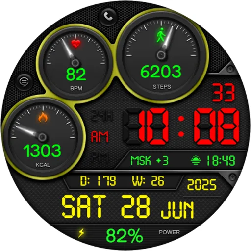 DIGI GIROLAN CTS30 Watch face screenshot 18