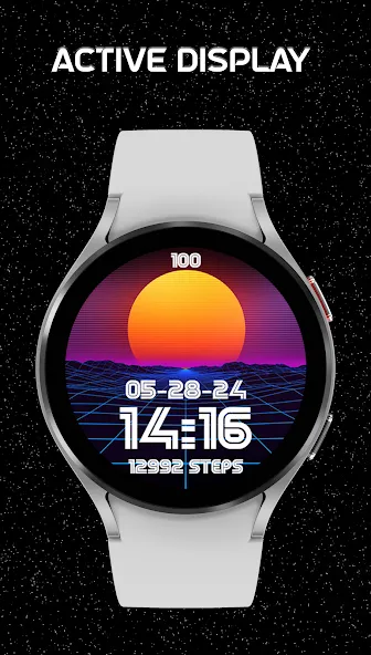 Retro 80's Synthwave Cool Neon screenshot 5