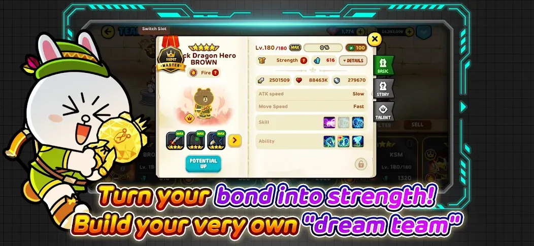 LINE Rangers: Brown-Cony Wars! screenshot 6