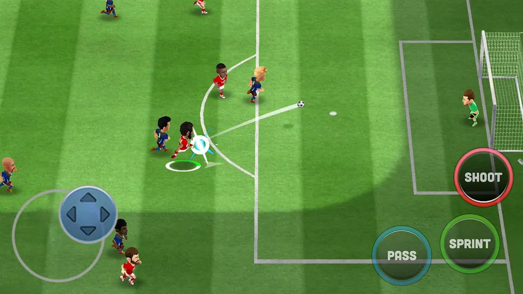 Mini Football - Fußballspiel screenshot 1
