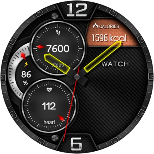 Hybrid Tamix Watch Face screenshot 14