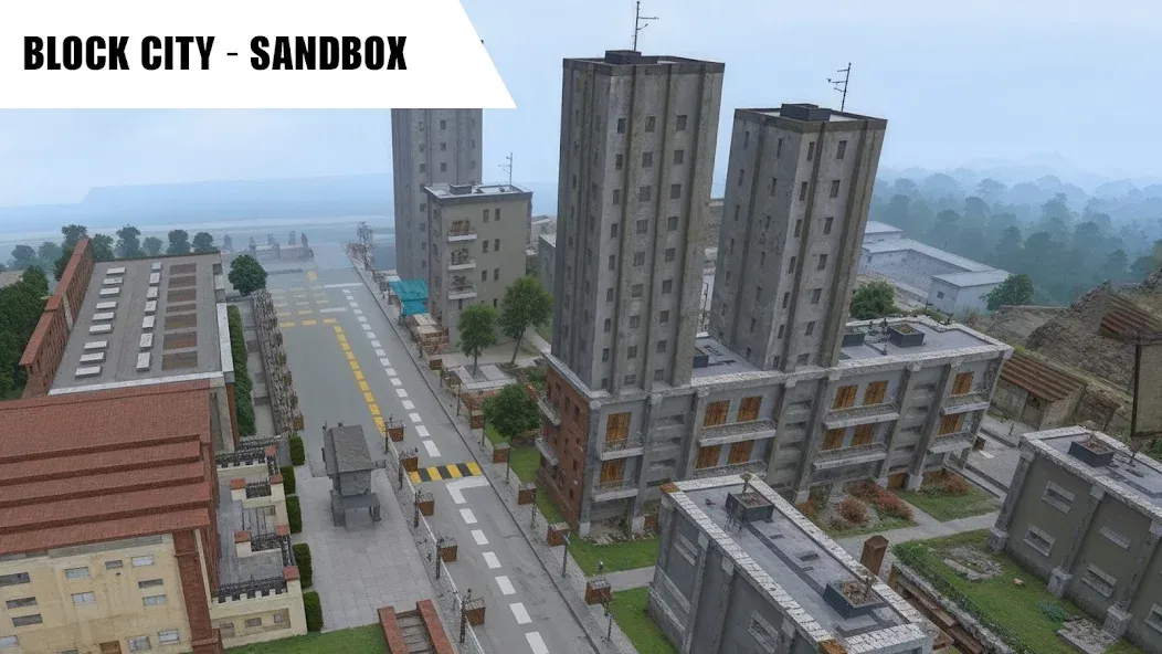 Modern Block City Craft Game screenshot 1