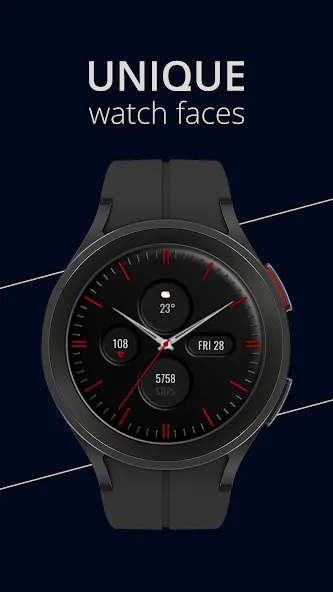 DADAM60: Minimal Watch Face screenshot 1