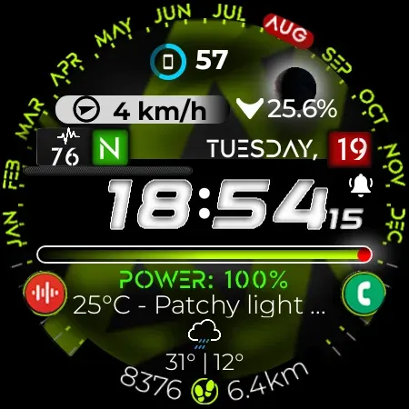 Watch Face CUE161 screenshot 11