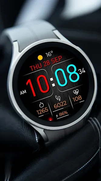 Digital DIGR URX07 Watch face screenshot 1