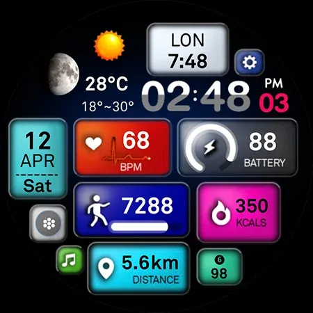 ML2U 232 Watch Face screenshot 29