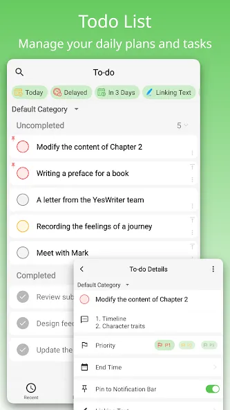 YesWriter - Writing, Notes screenshot 5
