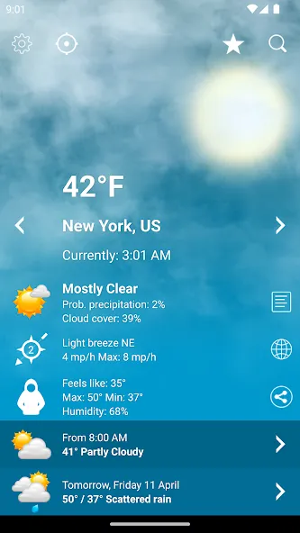 Weather XL PRO screenshot 1
