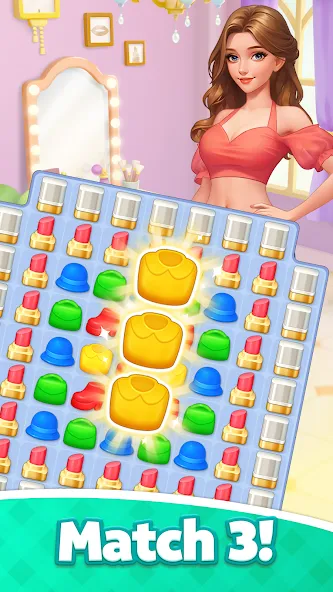 Fashion Match: Makeover Story screenshot 1