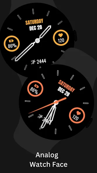 Analog Watch Face-WF1 screenshot 1
