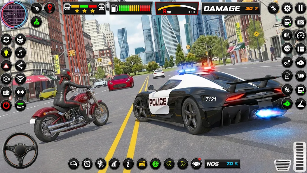 Police Car Driving: Cop Chase screenshot 1