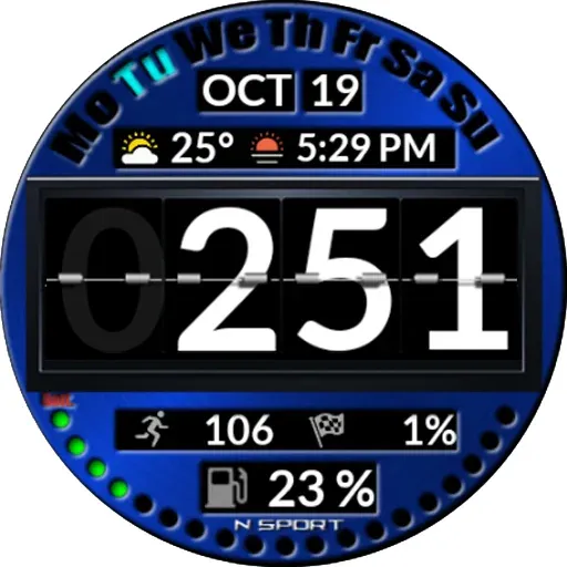 NTV520 - Digital watch face screenshot 27
