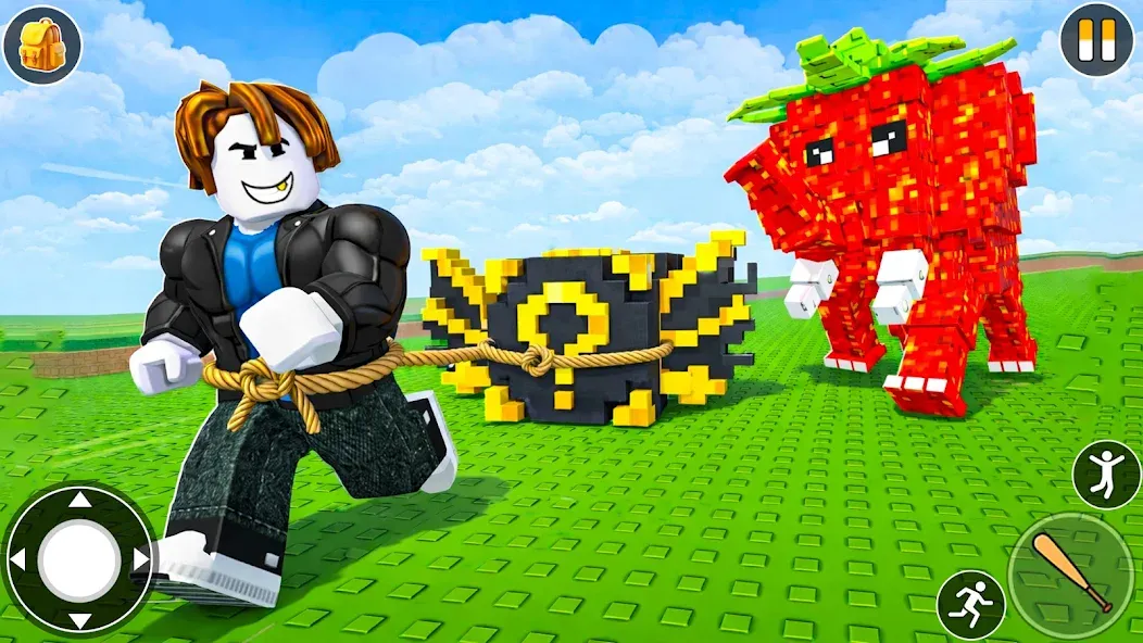 Pull Lucky Blocks Game 3D screenshot 3