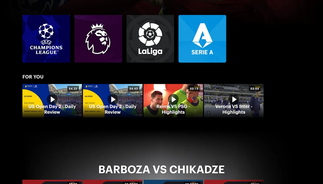 Setanta Sports: Sports TV App screenshot 16