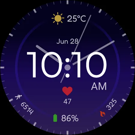 Aurora Horizon Watch Face screenshot 10