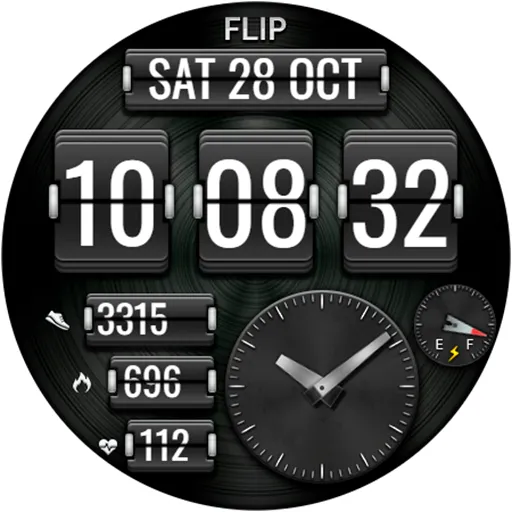 DIGI FLIP URX16 Watch face screenshot 21