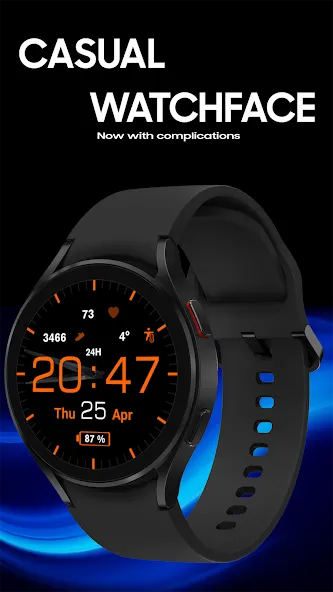 Casual Watch AKM Wear OS screenshot 3
