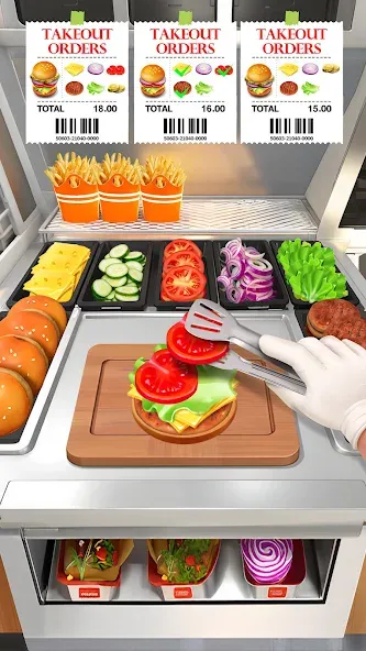 Happy Diner Story: Cooking screenshot 1