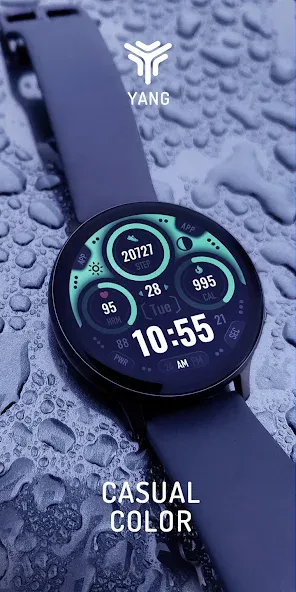 Casual colors: Watch Face screenshot 2