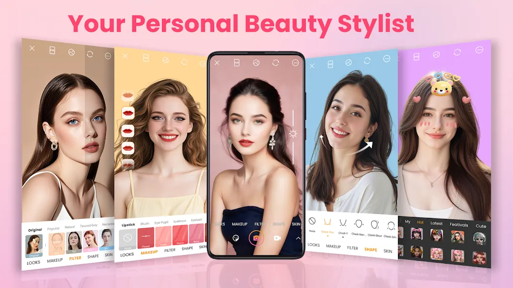 Makeup Camera & Selfie Editor screenshot 7