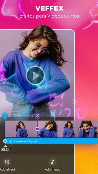 Veffex: Video effects, filters screenshot 1